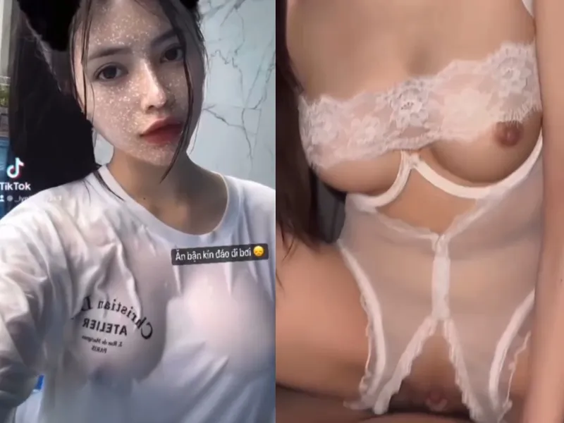 Sully 2k3 em cưỡi ngựa lộ cặp vú căng tròn